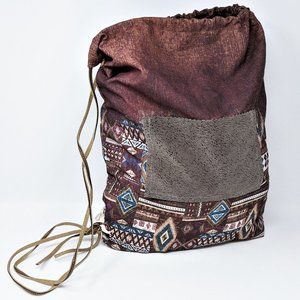 Zanzibar: Handmade drawstring bag from social development projects on the Island
